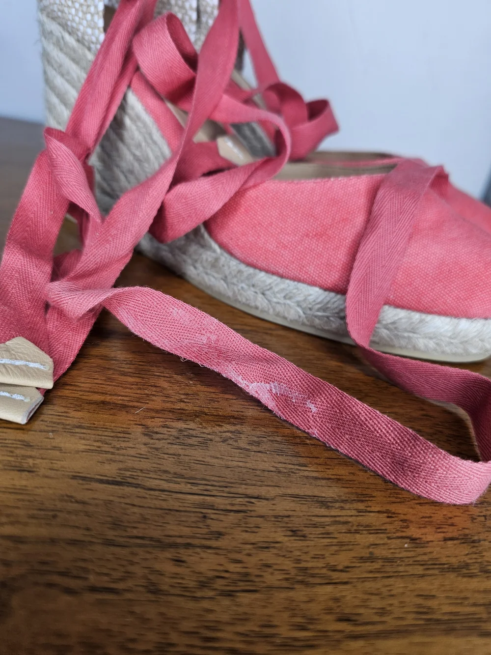 Castañer Carina Canvas Espadrille Wedges - Picture 8 of 10